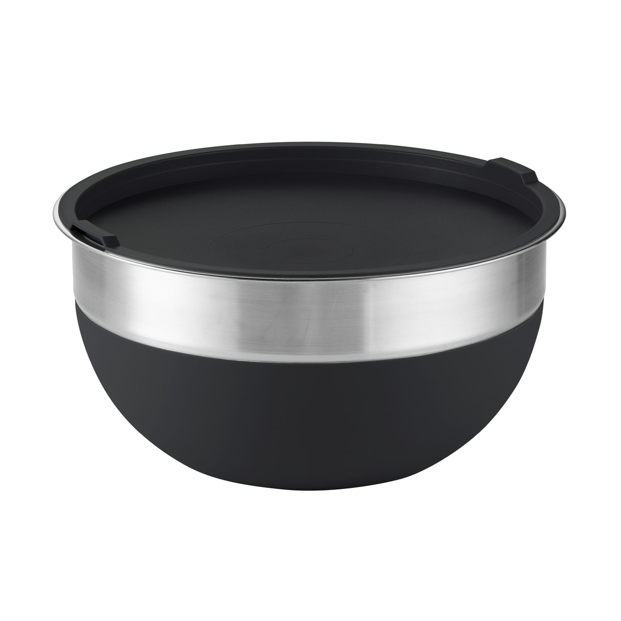 10 Piece Covered Stainless Steel and Silicone Mixing Bowl Set with Grating Tools