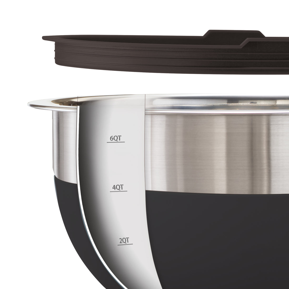 10 Piece Covered Stainless Steel and Silicone Mixing Bowl Set with Grating Tools