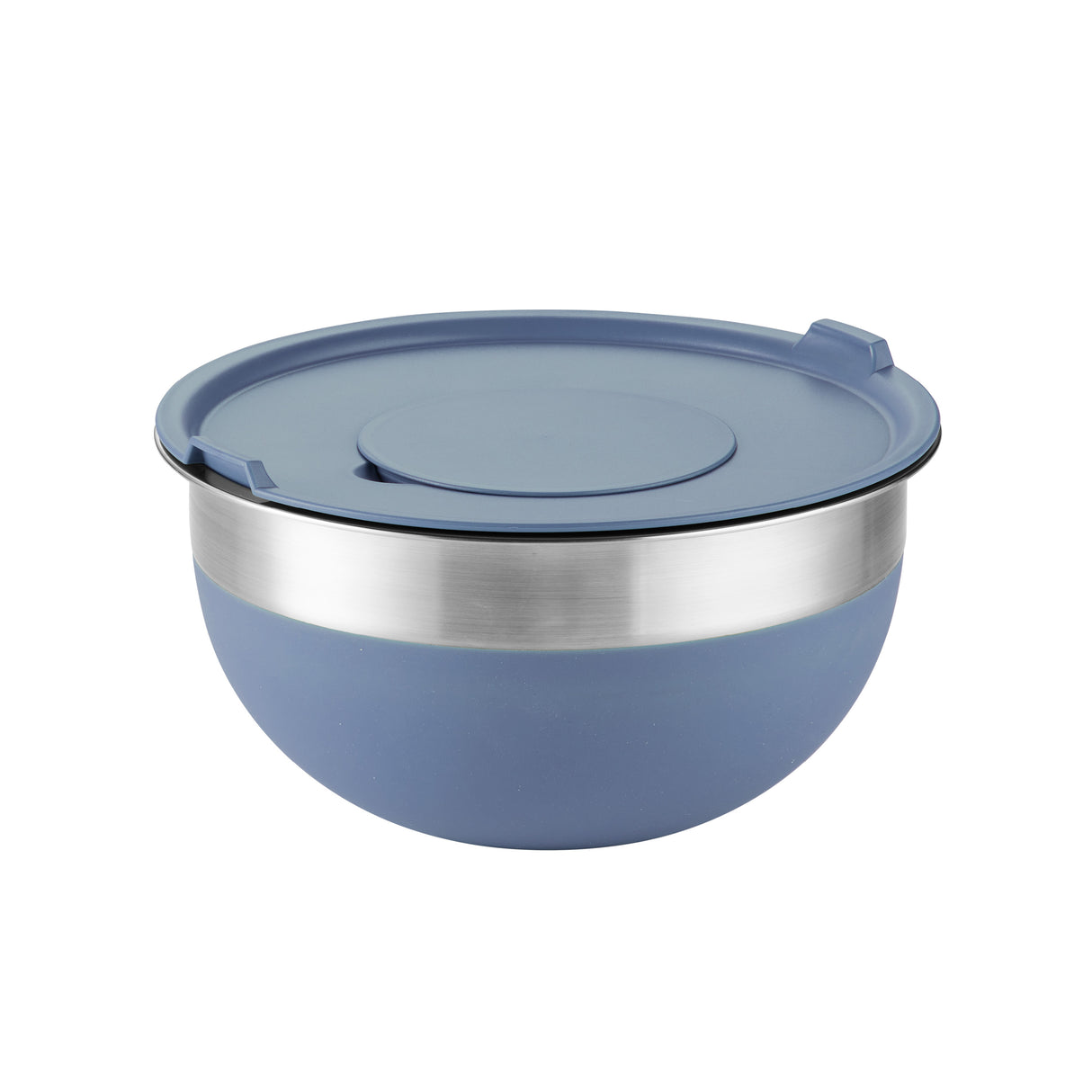 10 Piece Covered Stainless Steel and Silicone Mixing Bowl Set with Grating Tools