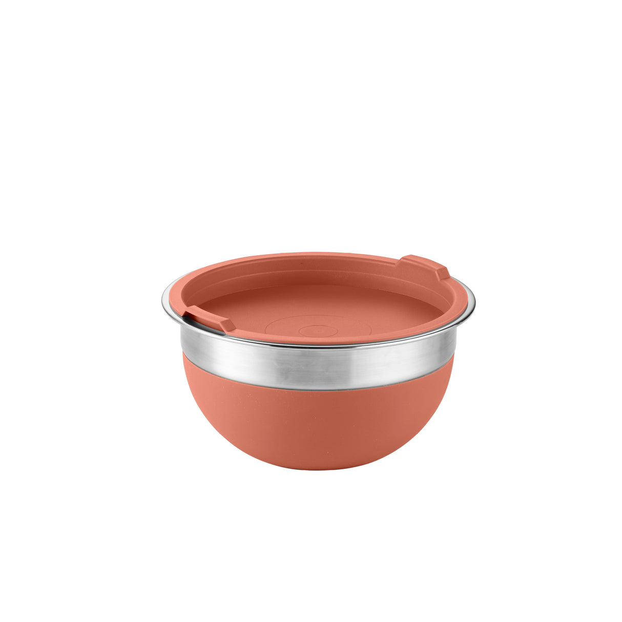 10 Piece Covered Stainless Steel and Silicone Mixing Bowl Set with Grating Tools