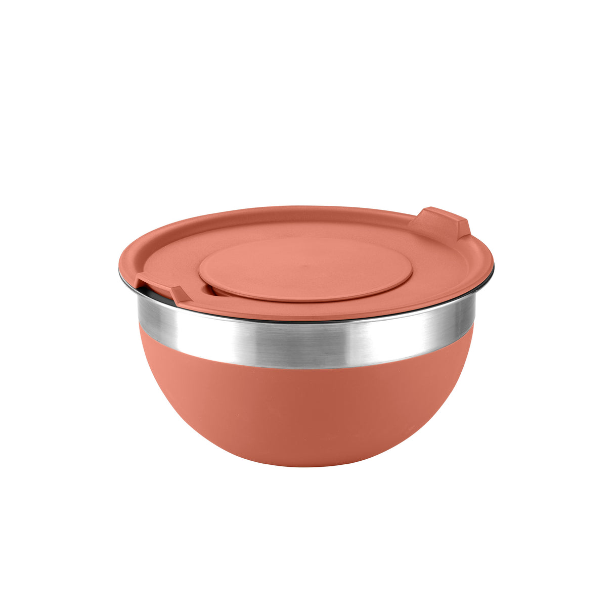 10 Piece Covered Stainless Steel and Silicone Mixing Bowl Set with Grating Tools