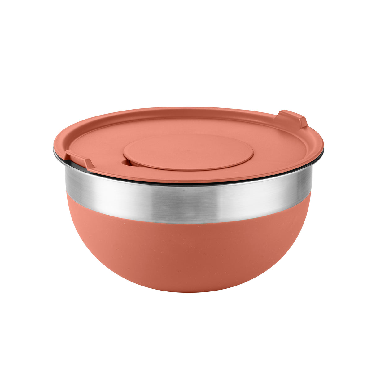 10 Piece Covered Stainless Steel and Silicone Mixing Bowl Set with Grating Tools