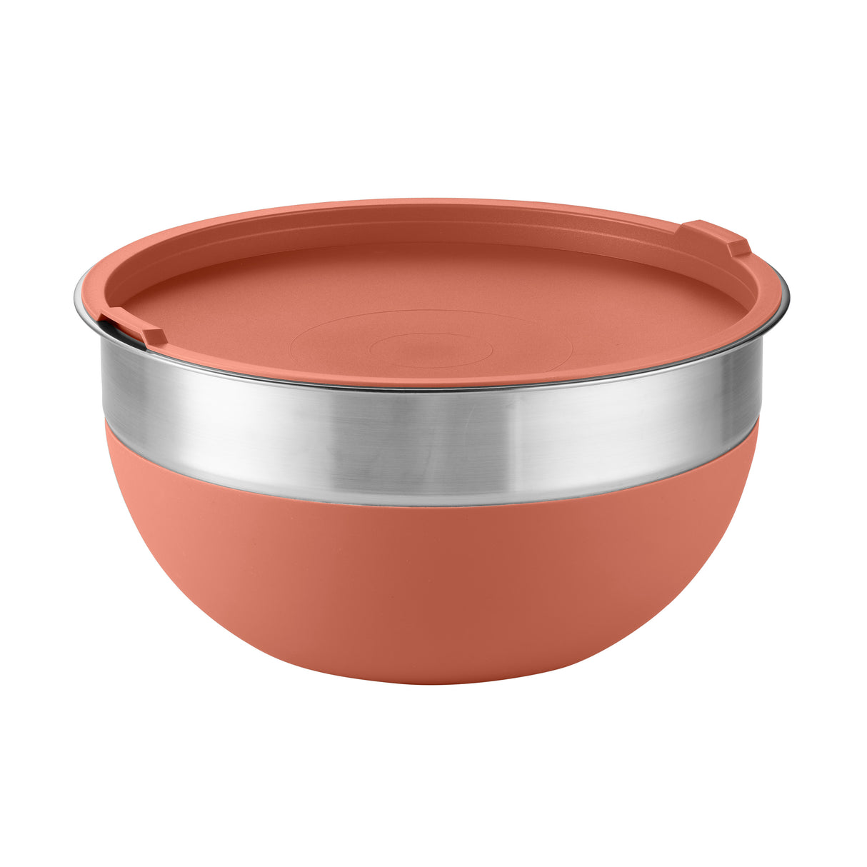 10 Piece Covered Stainless Steel and Silicone Mixing Bowl Set with Grating Tools