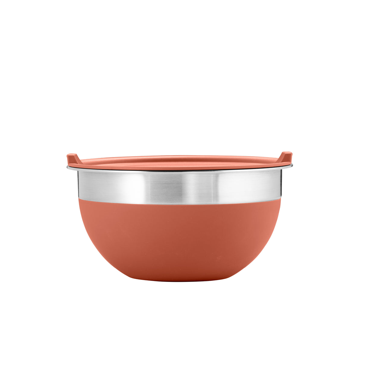 10 Piece Covered Stainless Steel and Silicone Mixing Bowl Set with Grating Tools