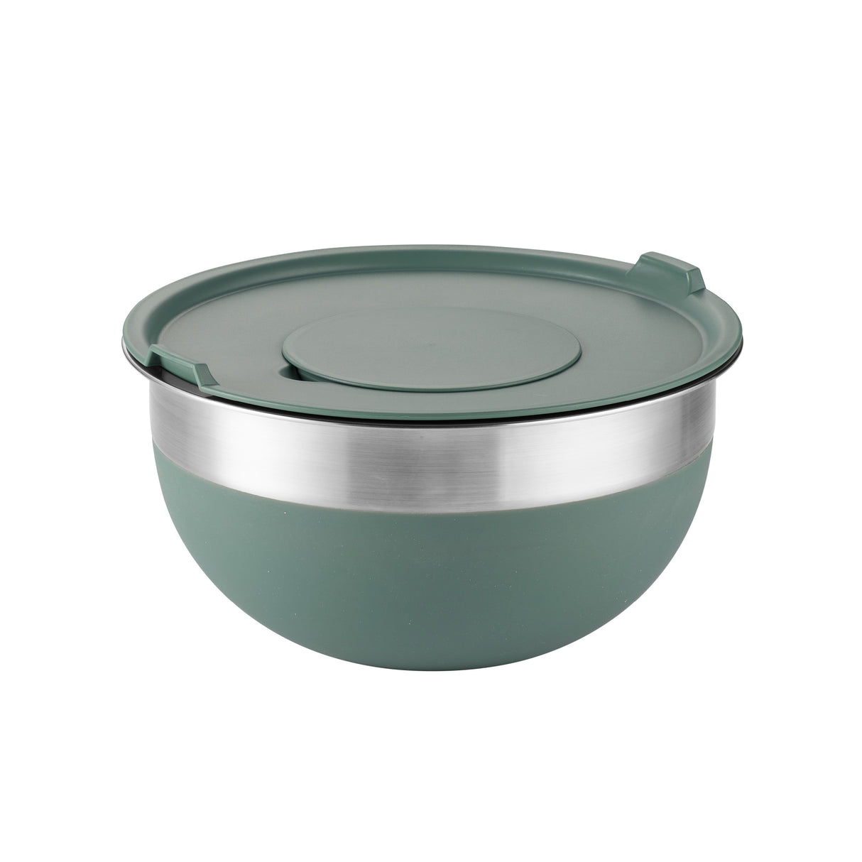 10 Piece Covered Stainless Steel and Silicone Mixing Bowl Set with Grating Tools