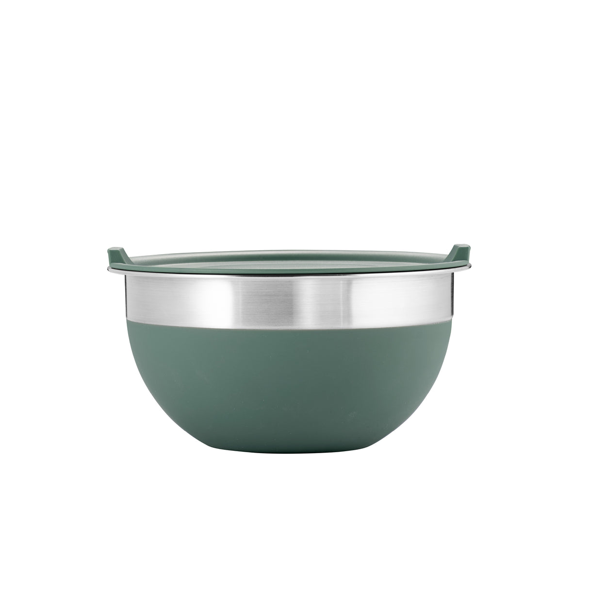 10 Piece Covered Stainless Steel and Silicone Mixing Bowl Set with Grating Tools