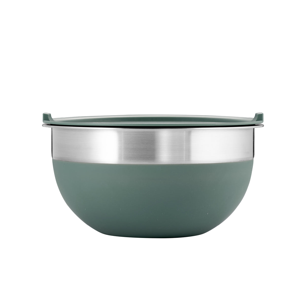 10 Piece Covered Stainless Steel and Silicone Mixing Bowl Set with Grating Tools