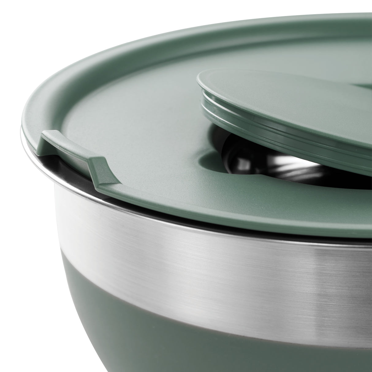 10 Piece Covered Stainless Steel and Silicone Mixing Bowl Set with Grating Tools