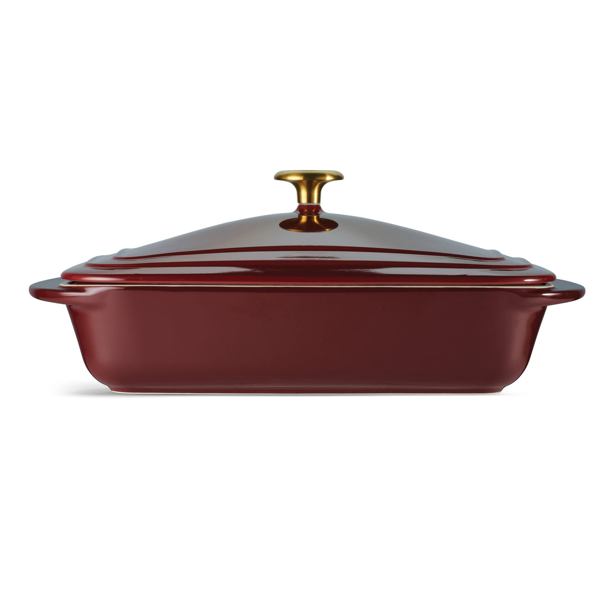 13.6 x 9.6 Inch Covered Ceramic Baking Dish