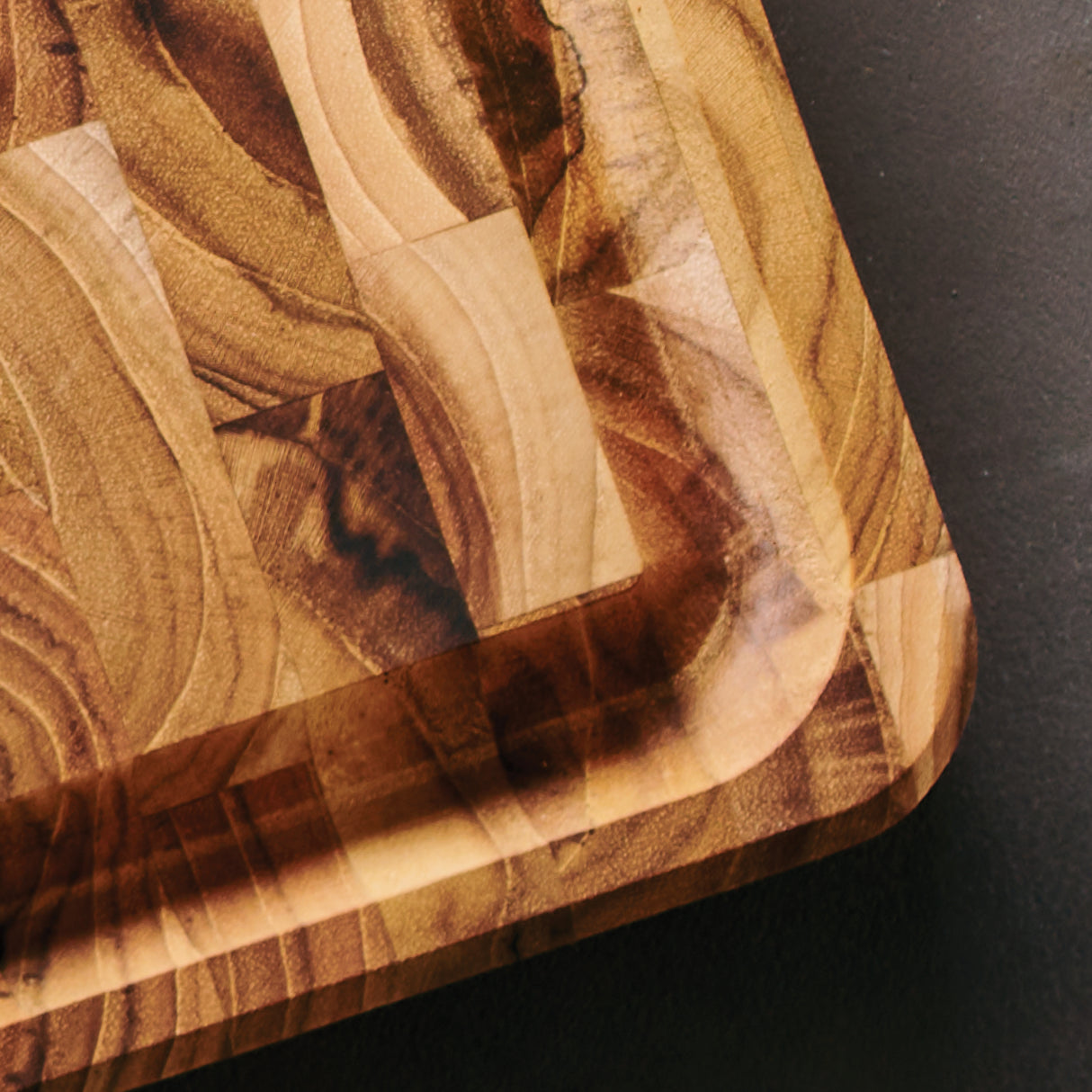 Churrasco 17.75 Inch x 13.5 Inch End-Grain Cutting Board