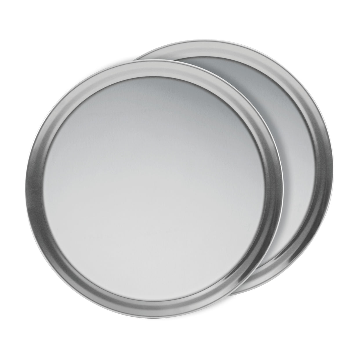 16 Inch Professional Grade Aluminum Pizza Pans - 2 Pk