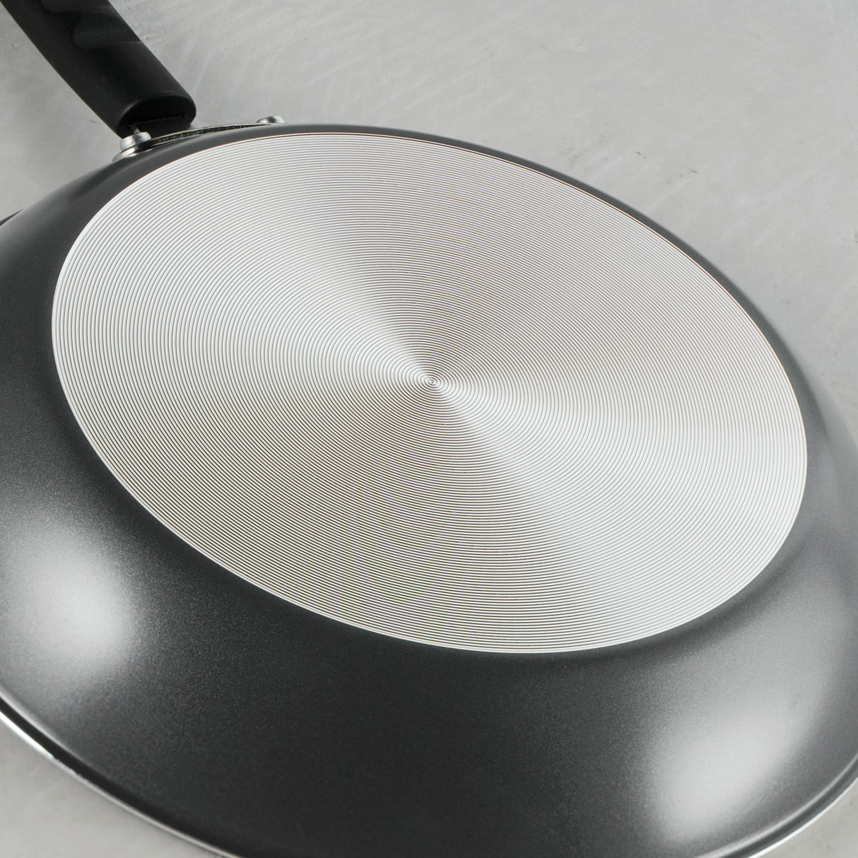 2 Piece Ceramic Nonstick Saute Pan Set, Steel Gray