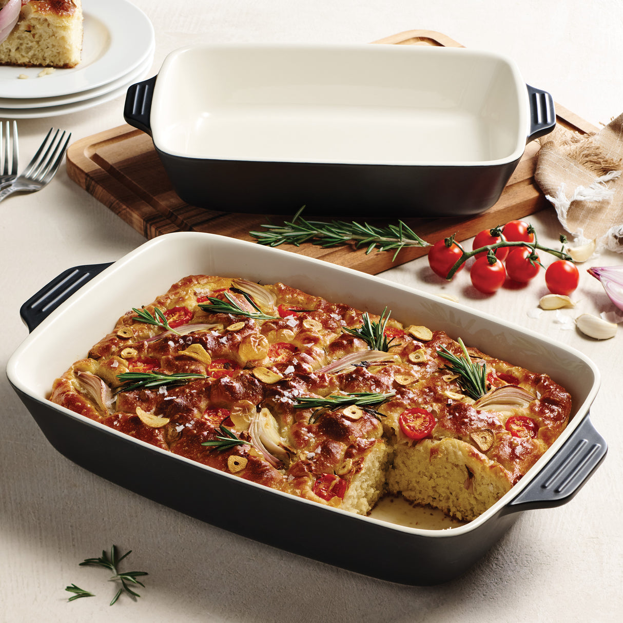 2 Piece Ceramic Bakeware Set