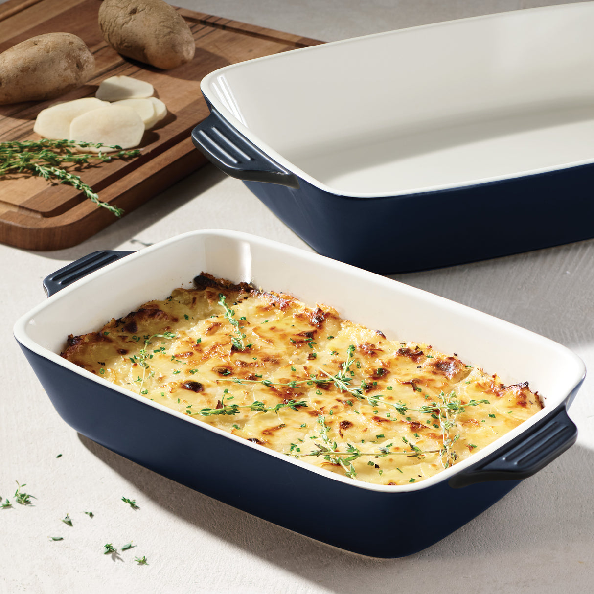 2 Piece Ceramic Bakeware Set