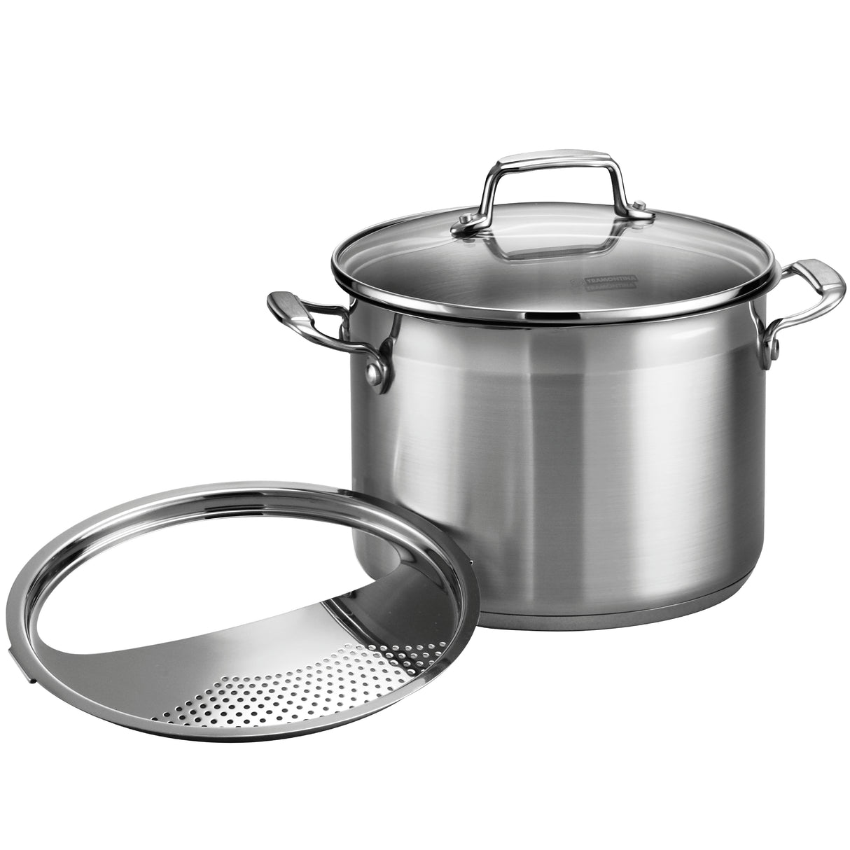 3 Piece - 6 Quart Stainless Steel Pasta Cooker