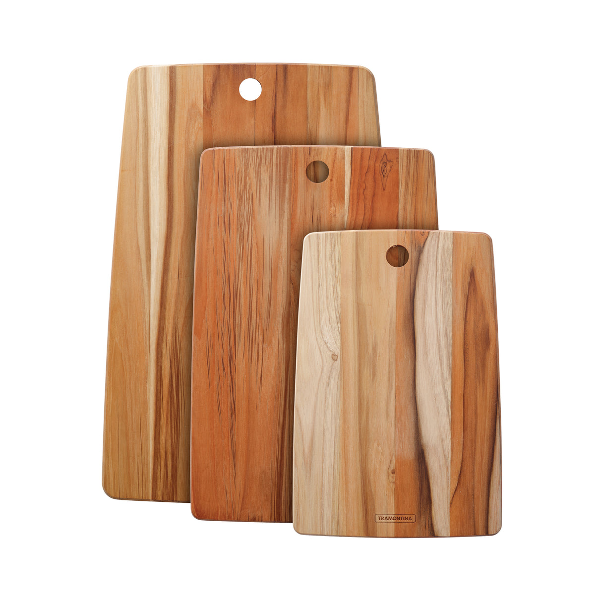 3 Piece Teak Wood Kitchen Board Set