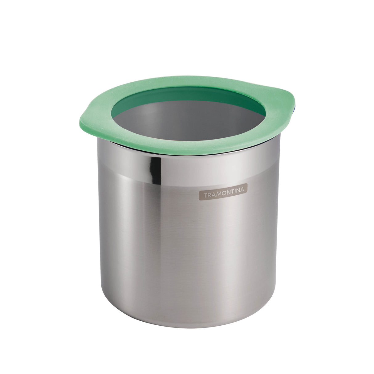 4 Piece Stainless Steel Canister Set - Mint Green