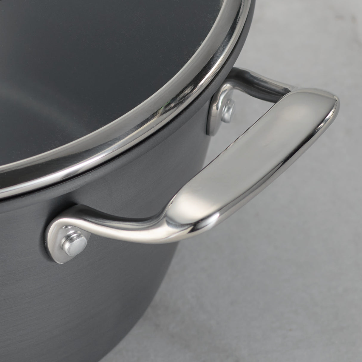 Gourmet 5 Quart Hard Anodized Aluminum Nonstick Dutch Oven