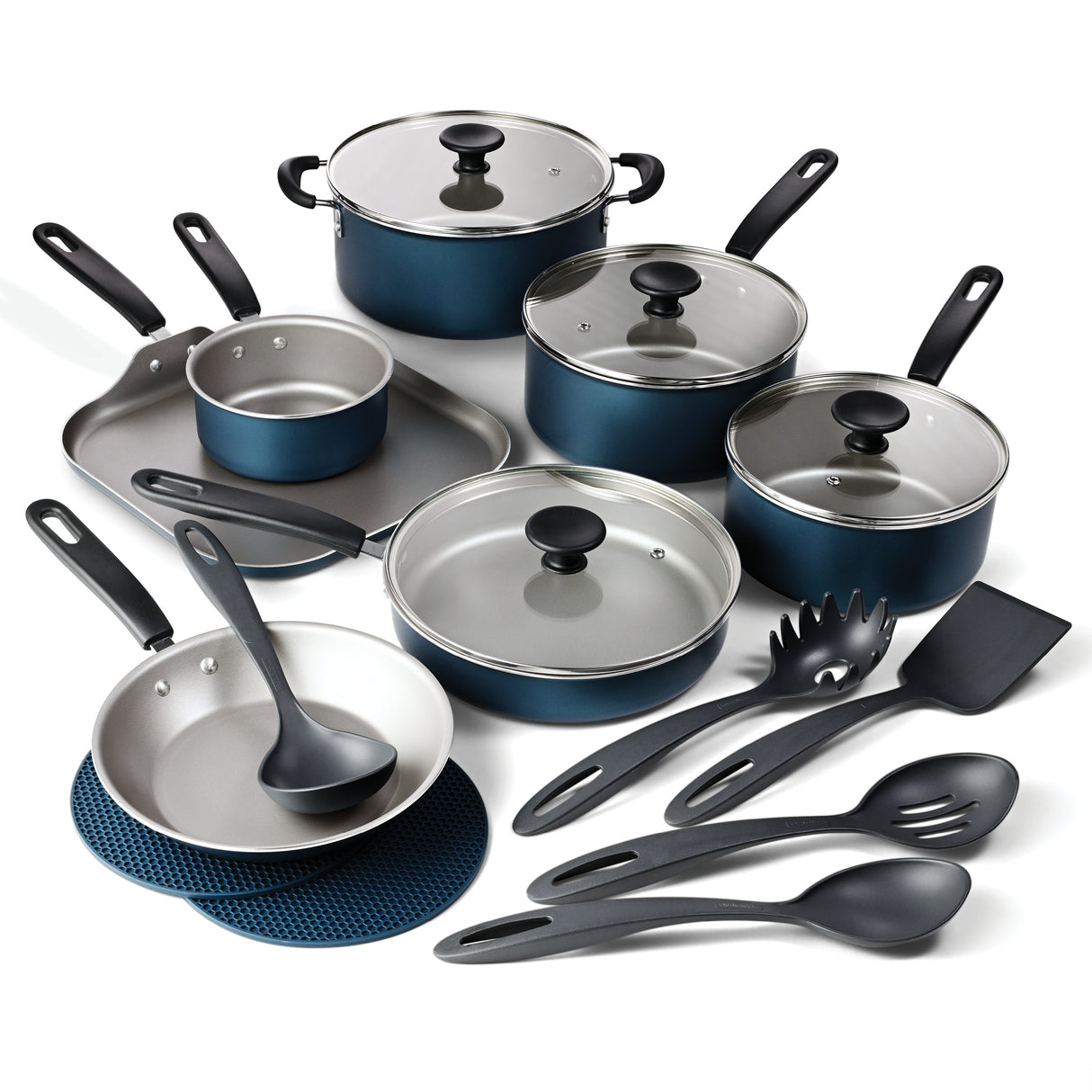 Primaware 18 Piece Nonstick Cookware Set
