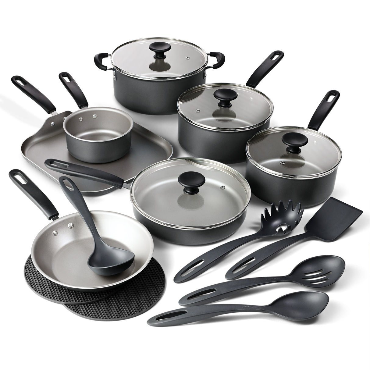 Primaware 18 Piece Nonstick Cookware Set