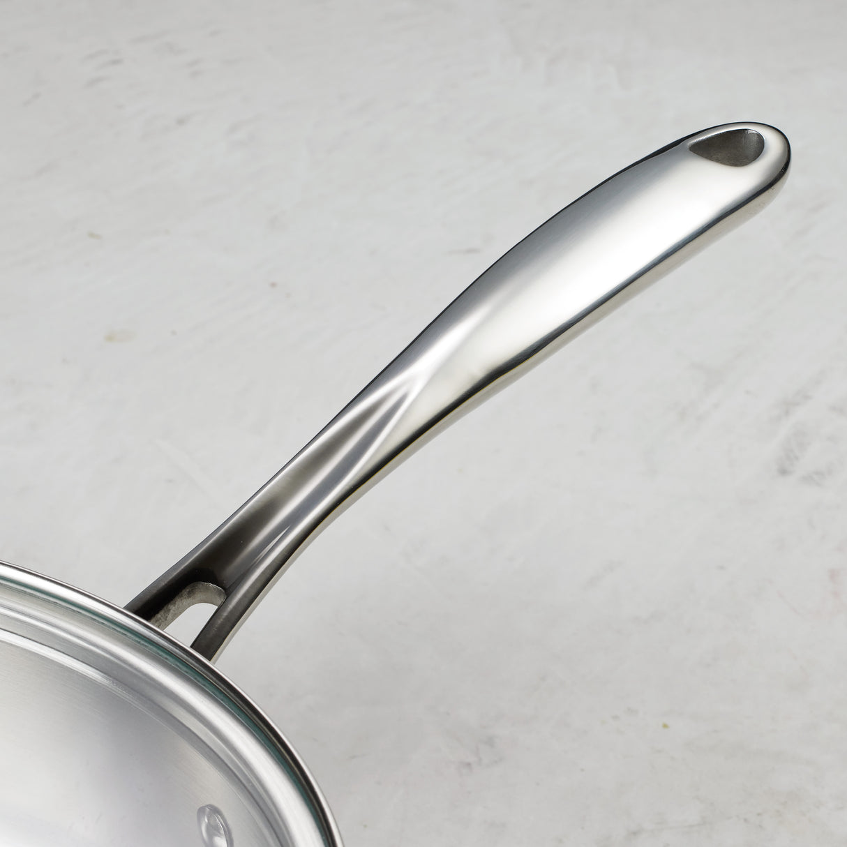 Triverge 10 Inch Tri-Ply Clad Stainless Steel Fry Pan