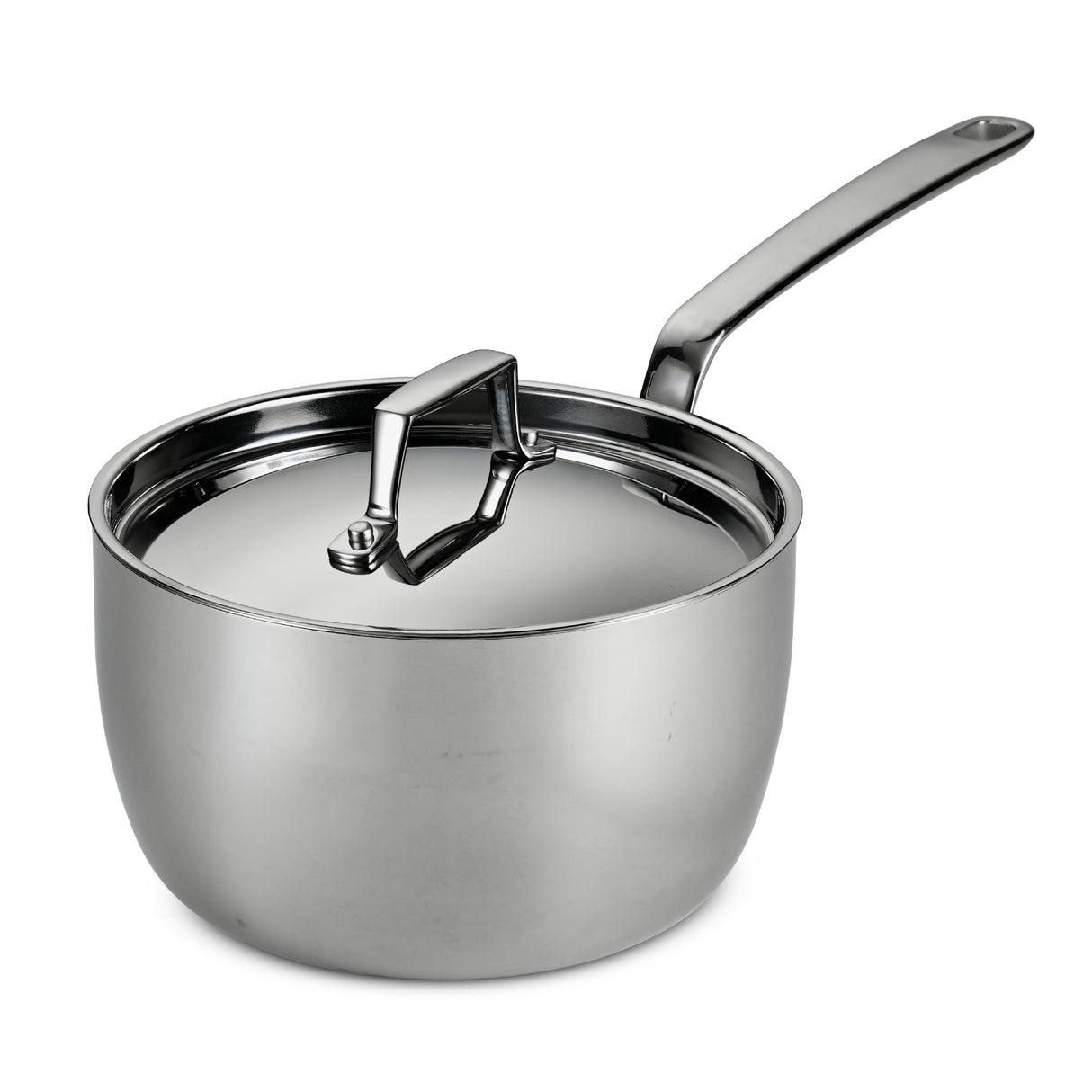 12 Piece Tri-Ply Clad Stainless Steel Cookware Set