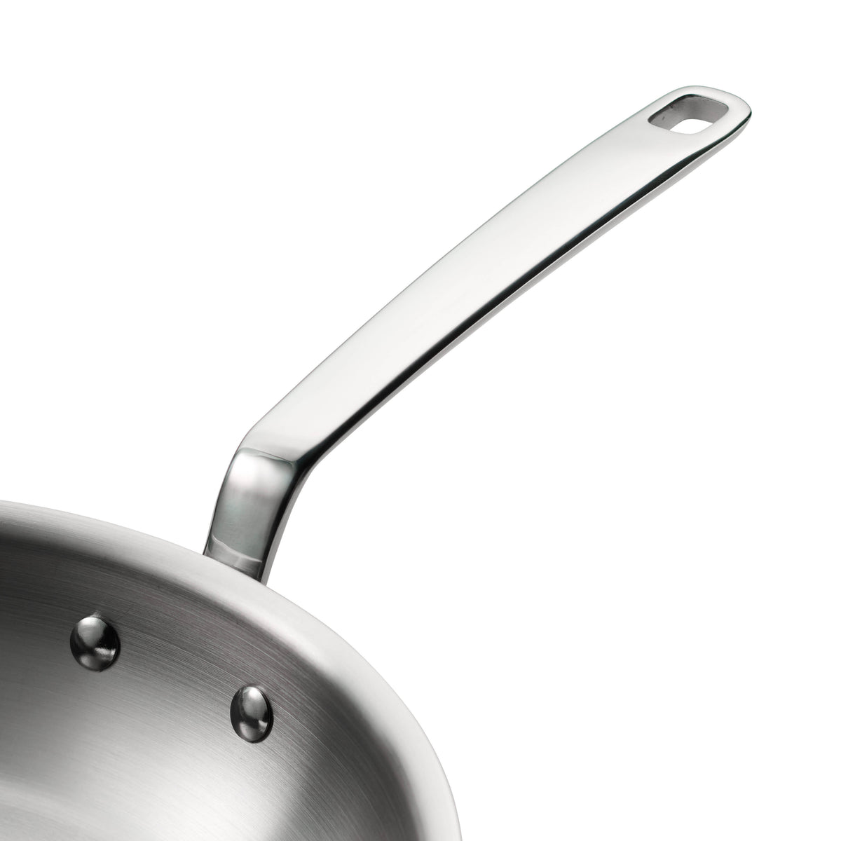 3-Piece Tri-Ply Clad Stainless Steel Fry Pans