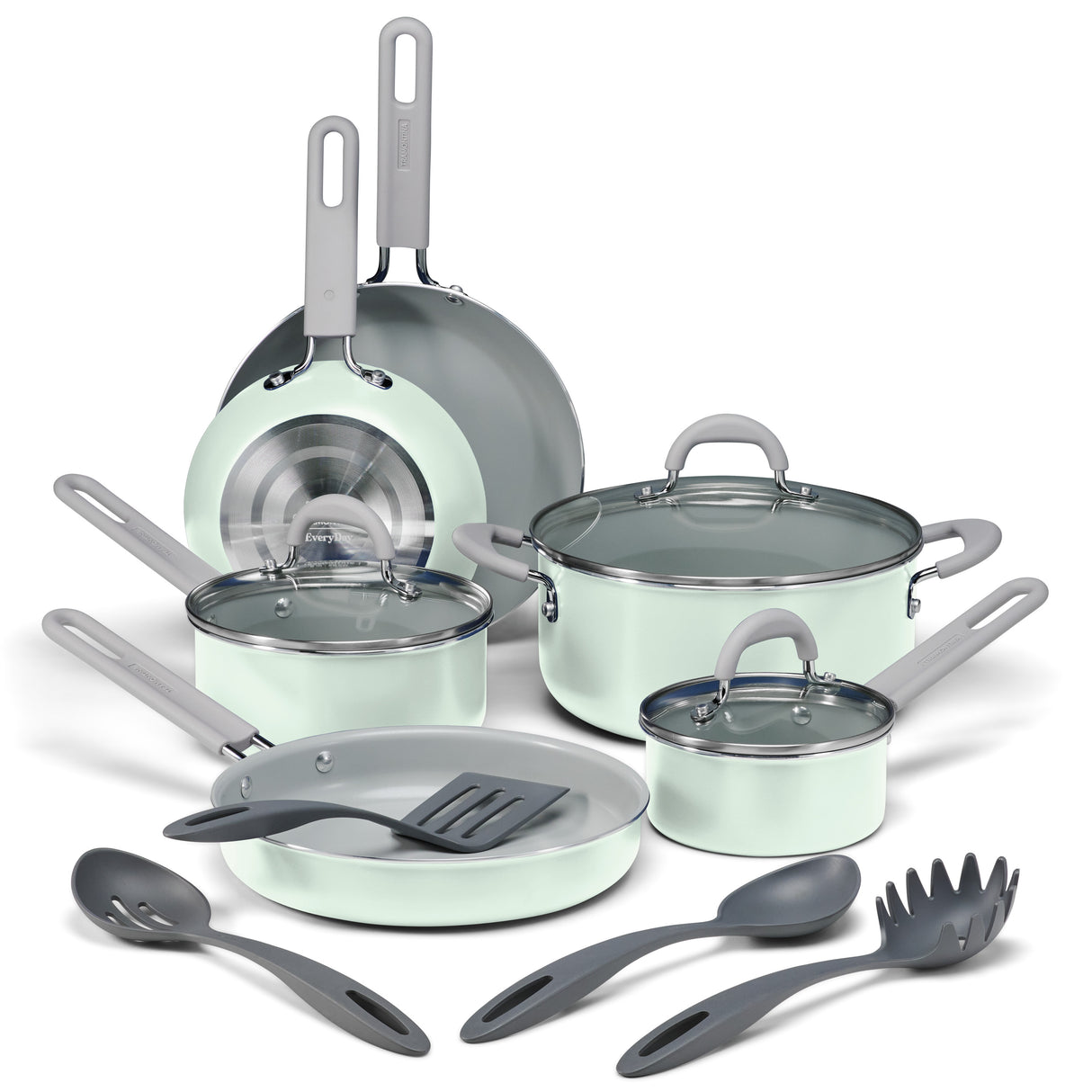 13-Piece Everyday Ceramic Nonstick Cookware Set