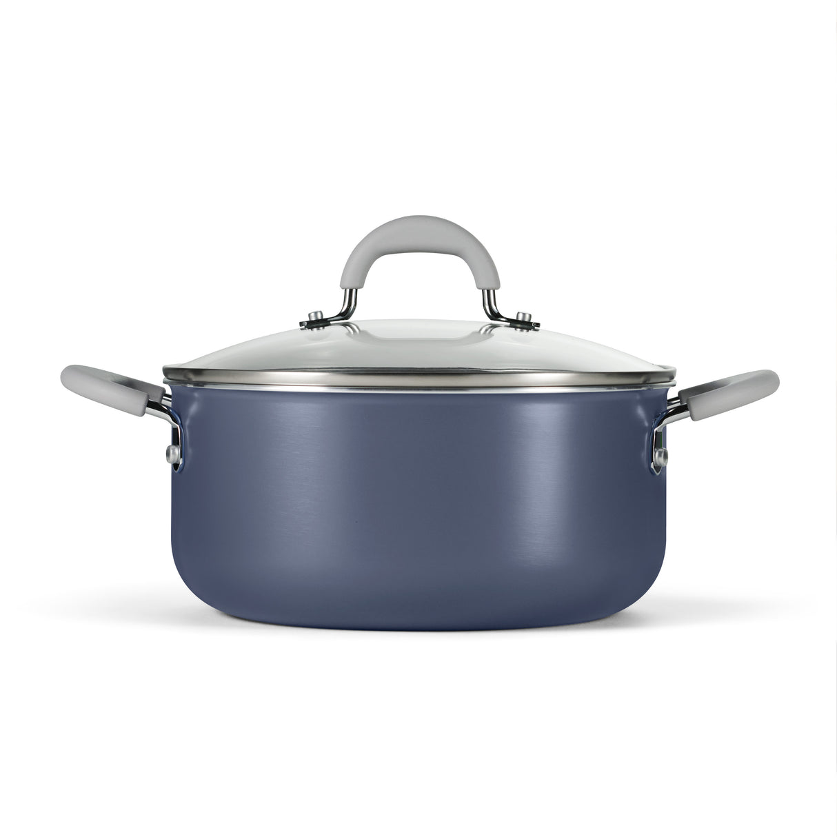 5-Quart Ceramic Covered Dutch Oven – Bering Sea Blue