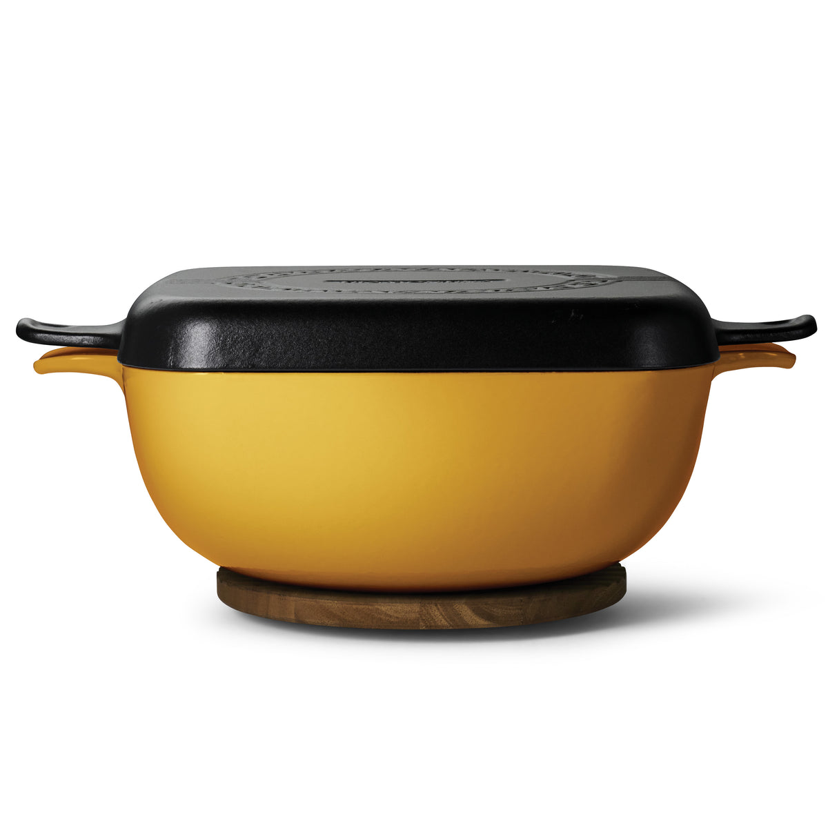 Cultura 6.5 Quart Enameled Cast Iron Multi-Cooker with Reversible Lid
