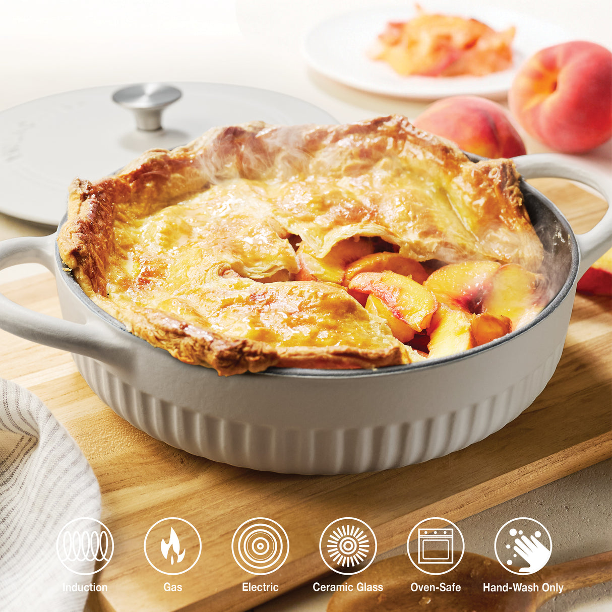 Mesa 3.5 Quart Enameled Cast Iron Braiser