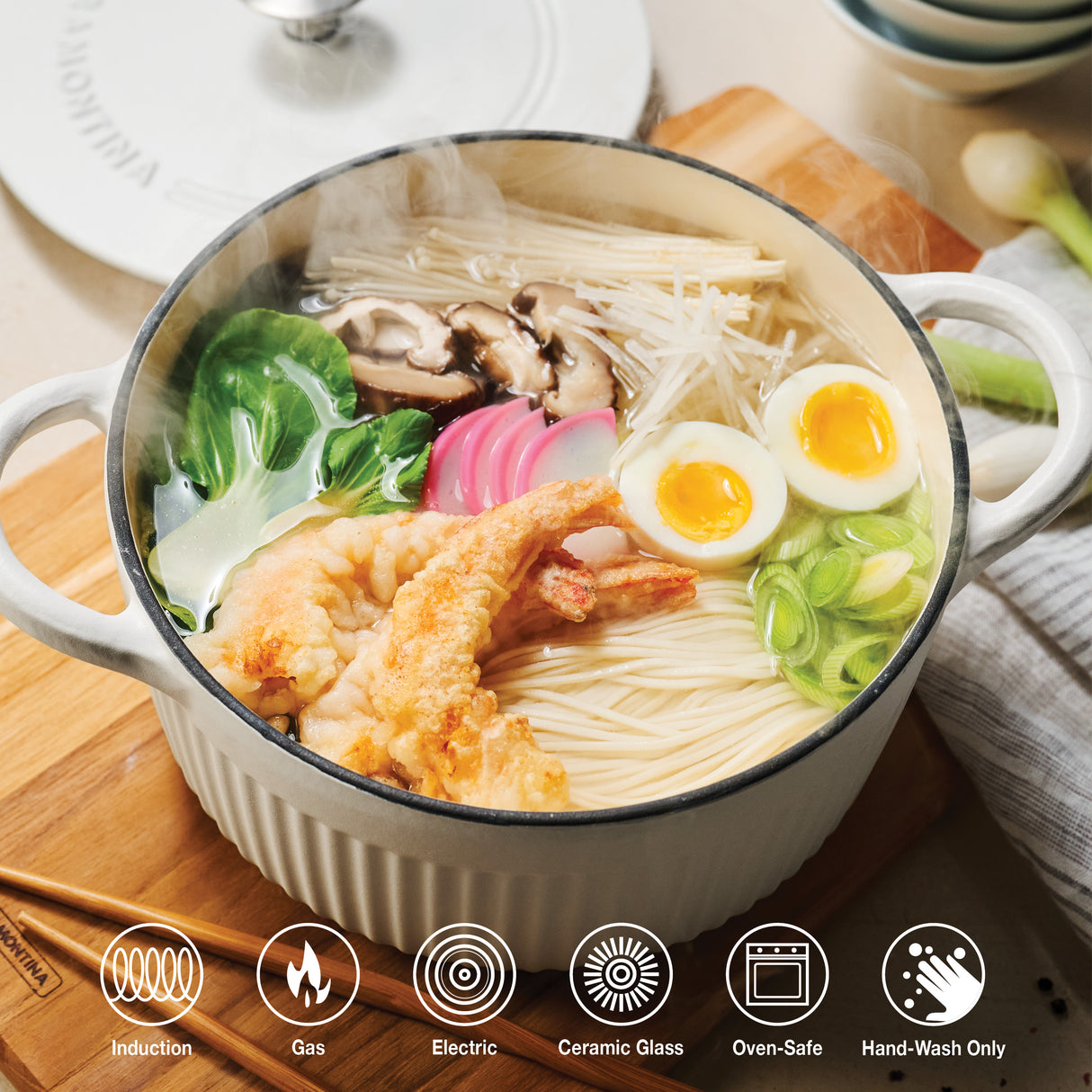 Mesa 3.5 Quart Enameled Cast Iron Dutch Oven