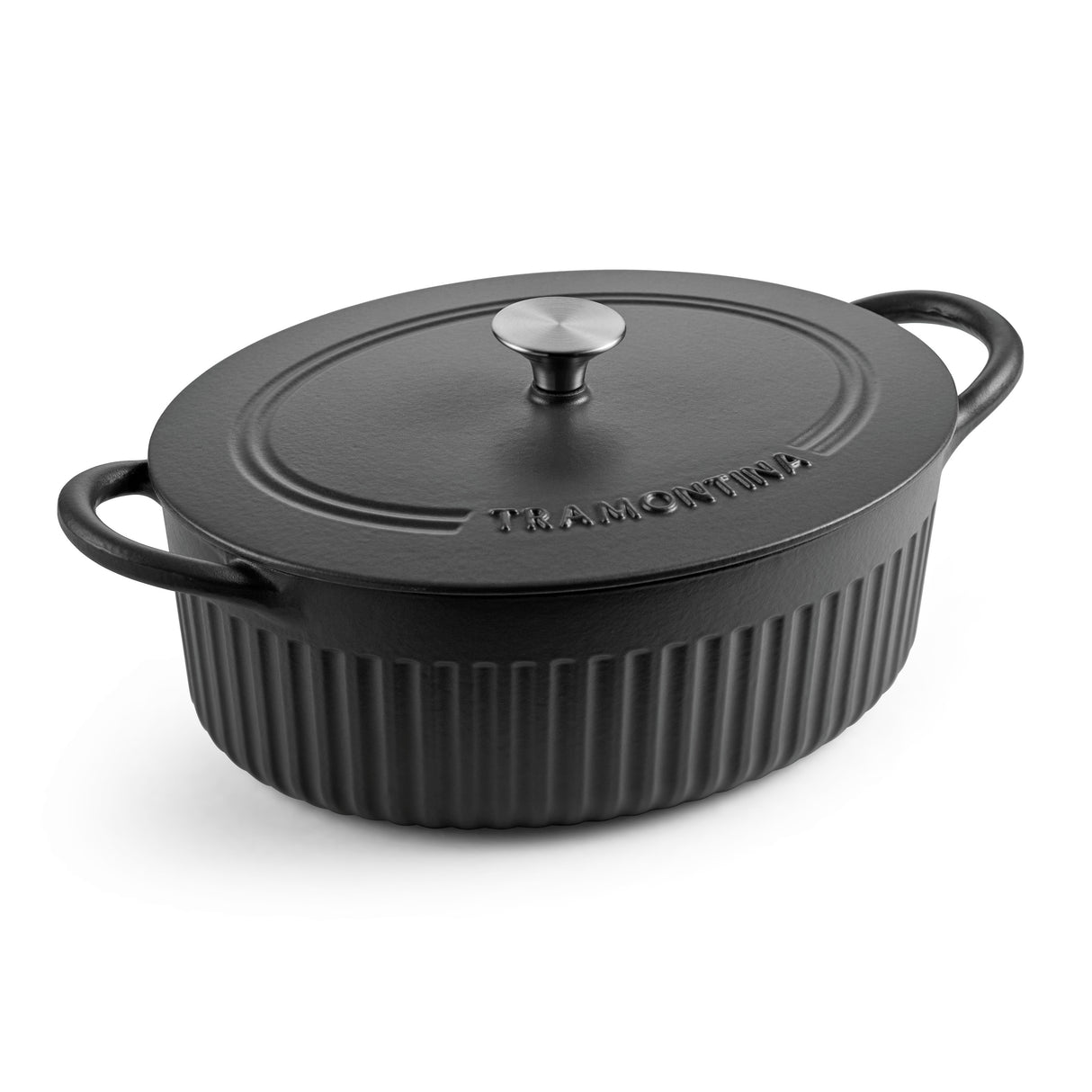 Mesa 5.5 Quart Enameled Cast Iron Oval Dutch Oven