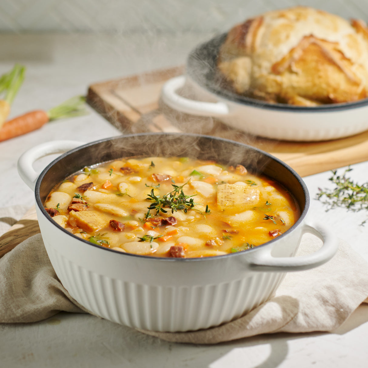 Mesa 2-Piece Enameled Cast Iron Multipurpose Bread Oven