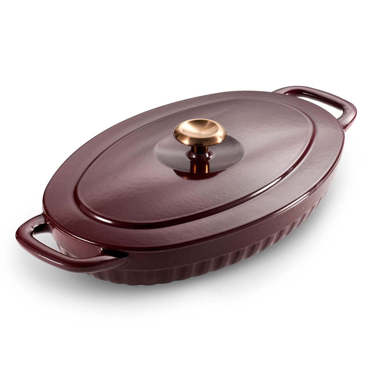 2 Piece Cast Iron Au Gratin Dish