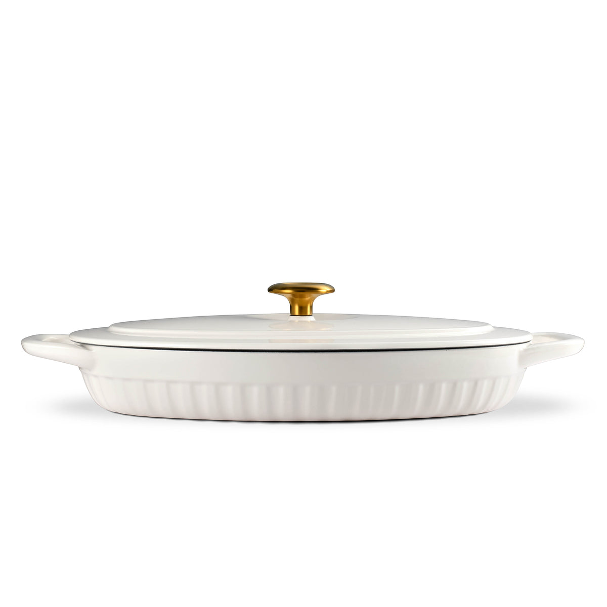 2 Piece Cast Iron Au Gratin Dish