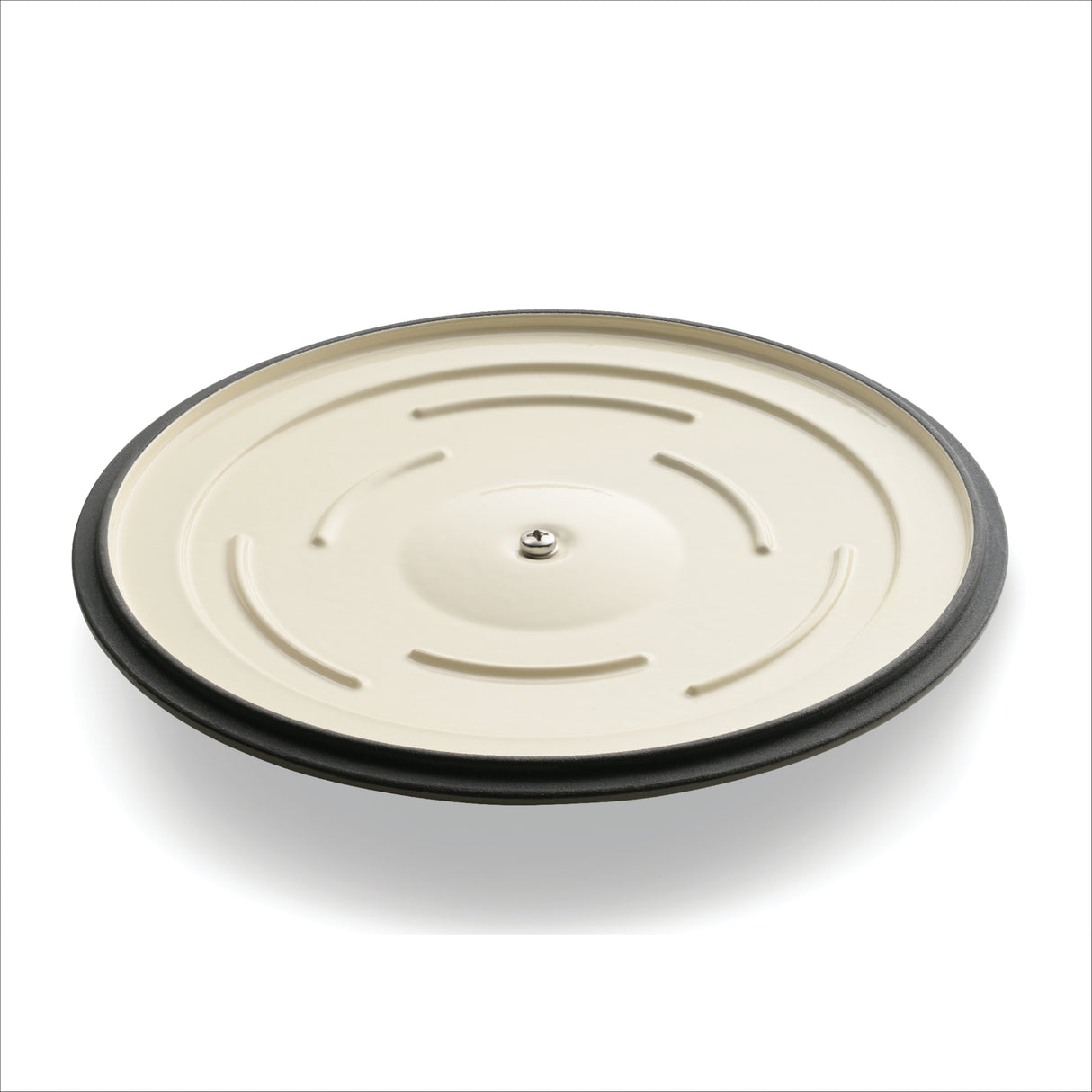 7 Quart Fluted Enameled Cast Iron Dutch Oven