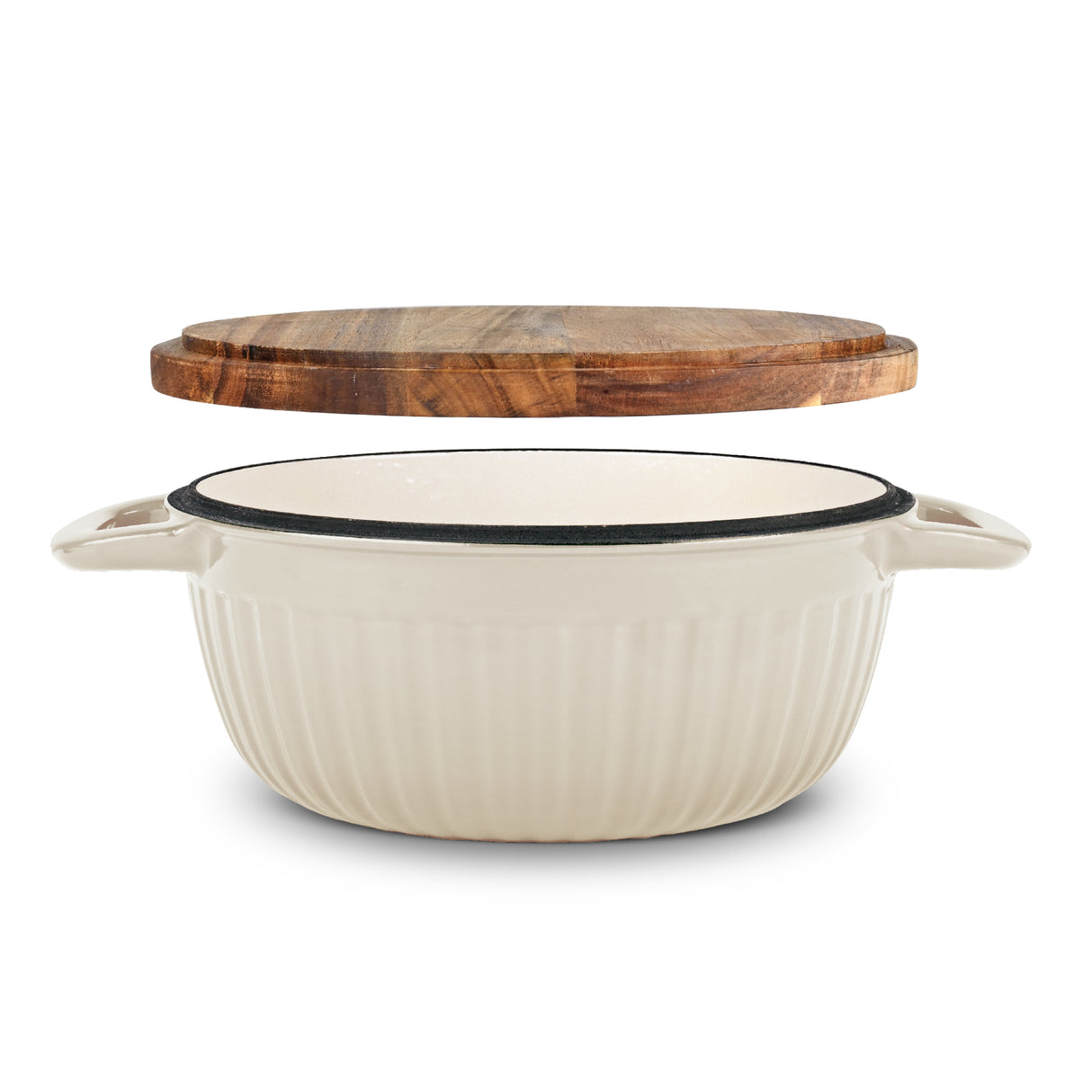 3-in-1 Enameled Cast Iron Multi-Oven with Trivet