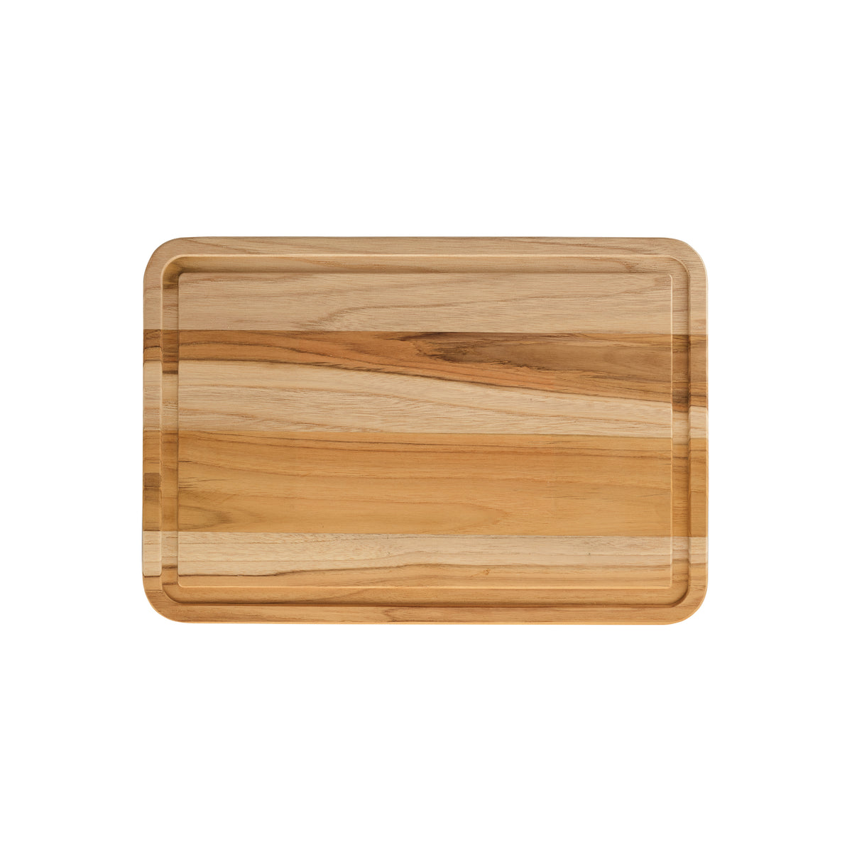 2 Piece Teak Wood Cutting Board Set