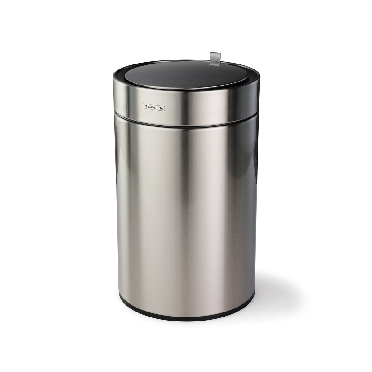 3.17 Gallon Stainless Steel Round Sensor Bin with SS Capped Lid