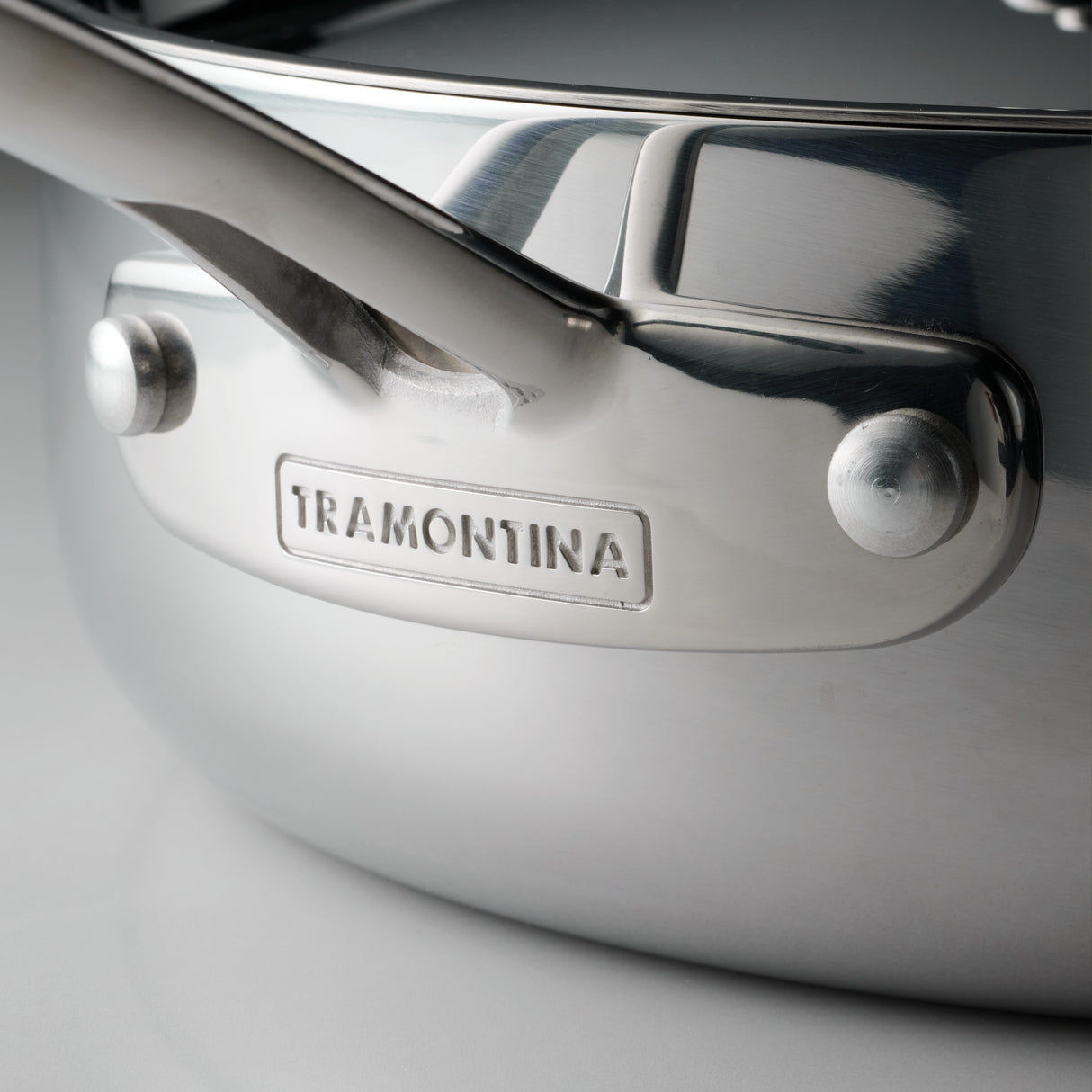 Utsava Tri-Ply Clad 3.75 Qt Covered Wok with Ceramic Interior