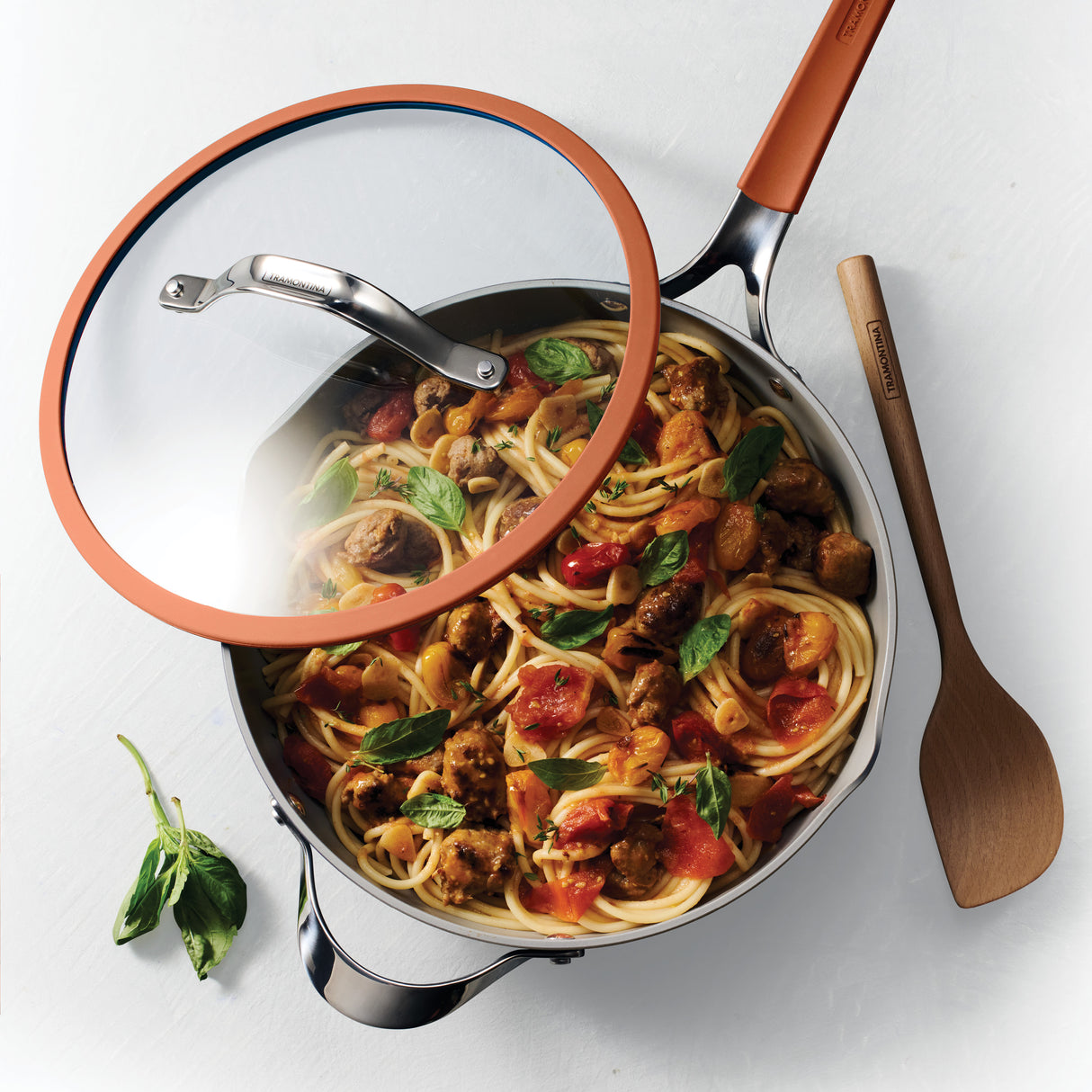 Vue All-in-One Plus Pan, Ceramic Nonstick, 7-Piece Set