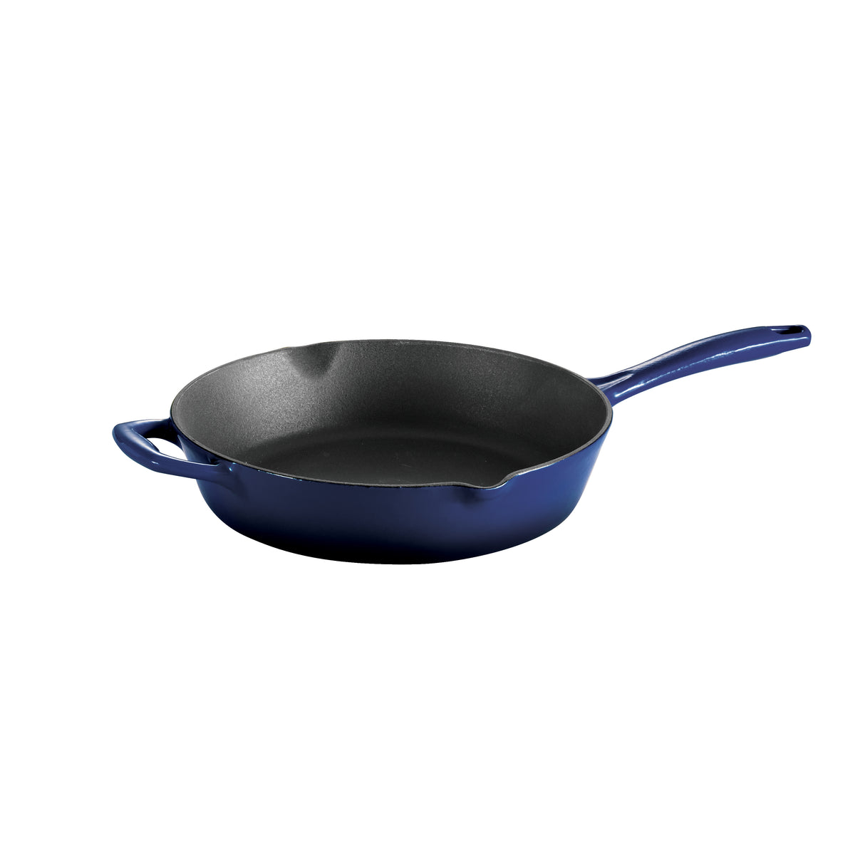Bestow 10 in Enameled Cast-Iron Skillet - Gradated Cobalt