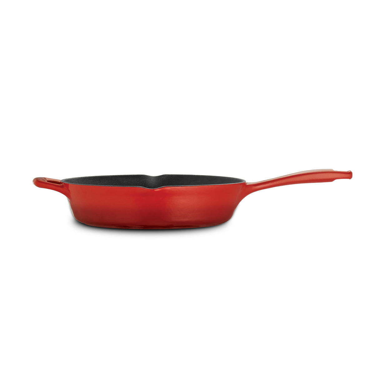 Bestow 10 in Enameled Cast-Iron Skillet - Gradated Red