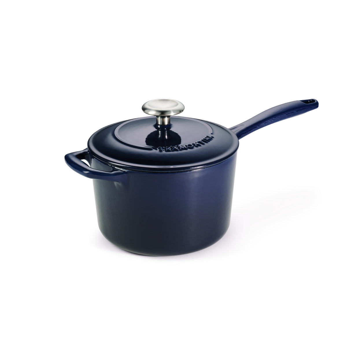 Bestow 2.5 Quart Enameled Cast-Iron Covered Sauce Pan