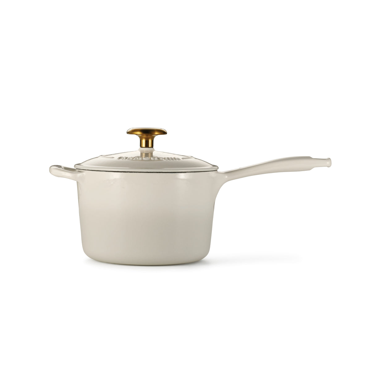 Bestow 2.5 Quart Enameled Cast-Iron Covered Sauce Pan