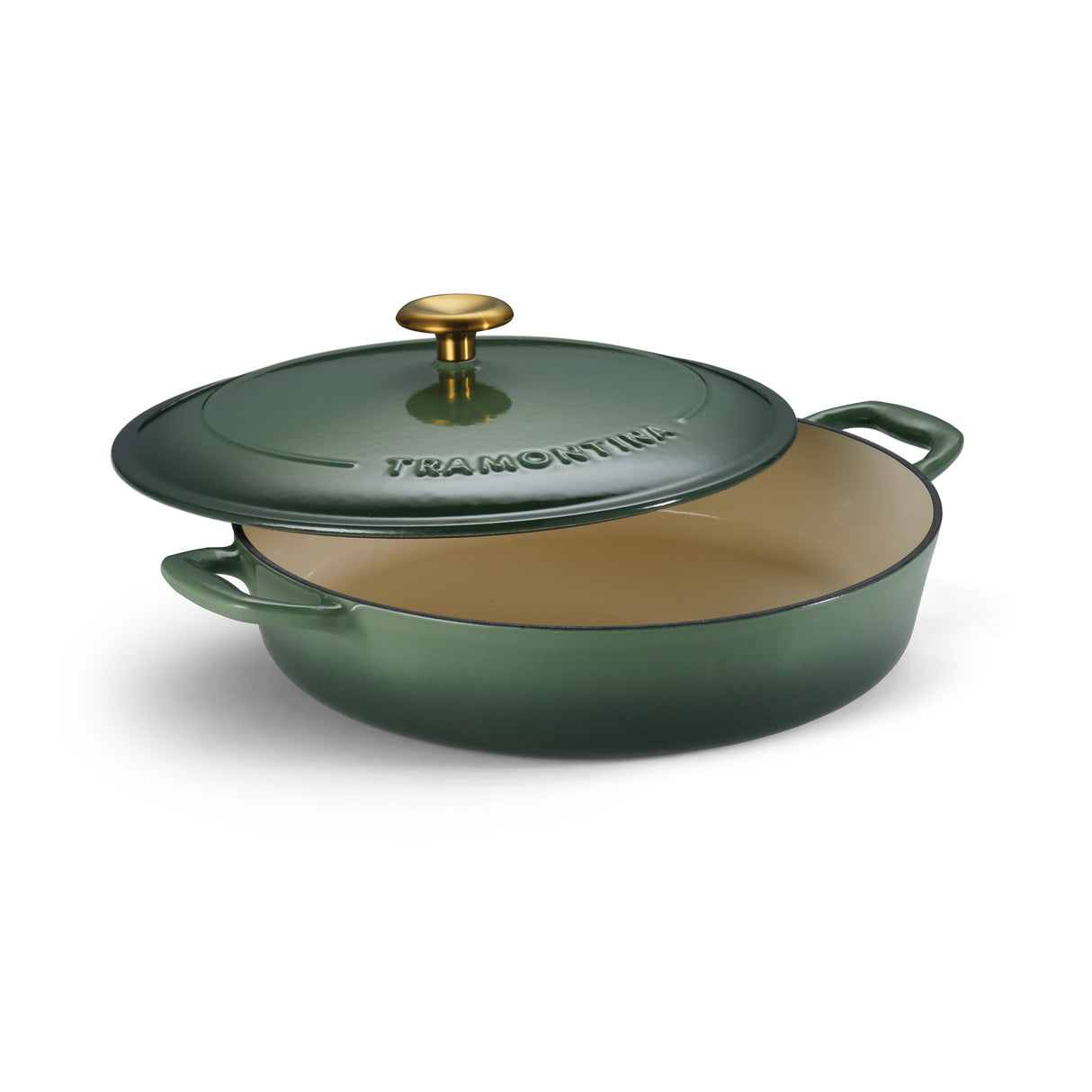 Bestow 4 Quart Enameled Cast-Iron Covered Braiser