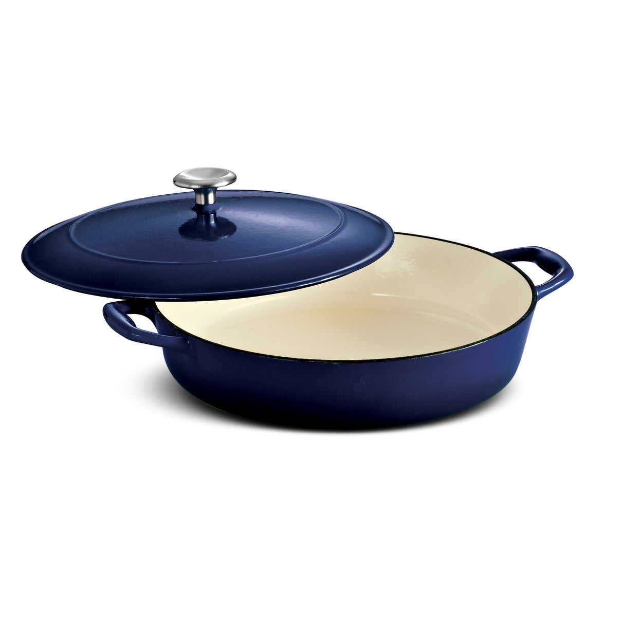 Bestow 4 Quart Enameled Cast-Iron Covered Braiser