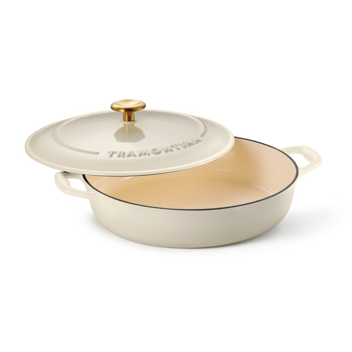 Bestow 4 Quart Enameled Cast-Iron Covered Braiser