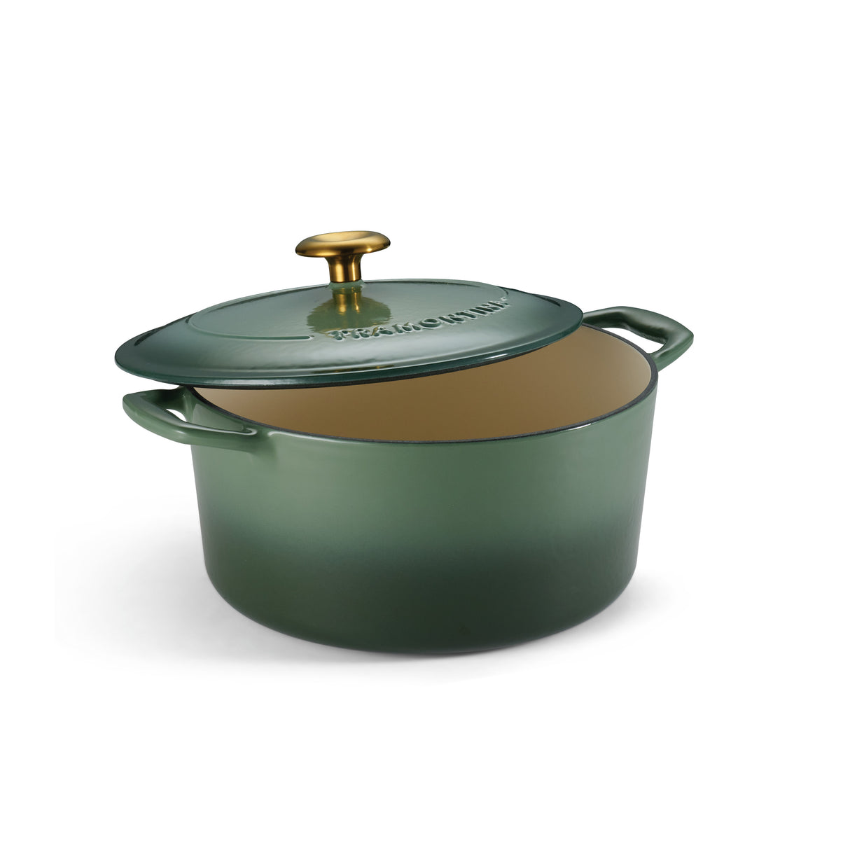 Bestow 5.5 Quart Enameled Cast Iron Covered Round Dutch Oven